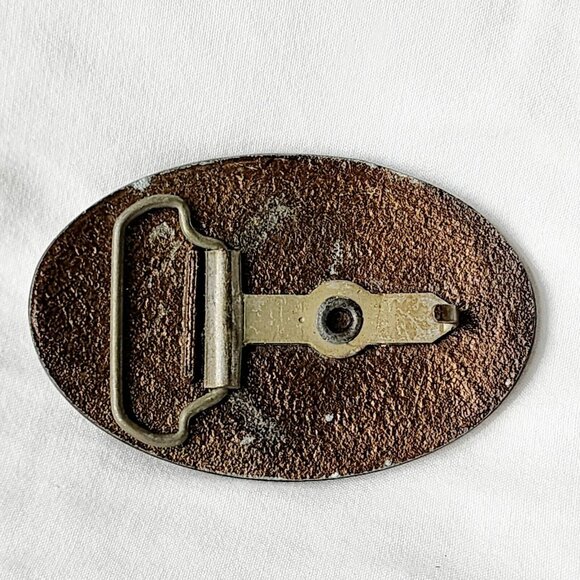 SEAGRAMS 7 WHISKEY 1981 INTERNATIONAL BATTLE OF THE BANDS BELT BUCKLE Vintage OG - Picture 4 of 4